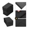 Black Disposable Bibs Waterproof