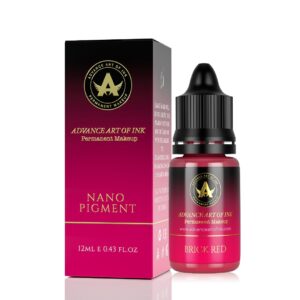 PMU LIP NANO PIGMENT - BRICK RED - 12ML/BOTTLE