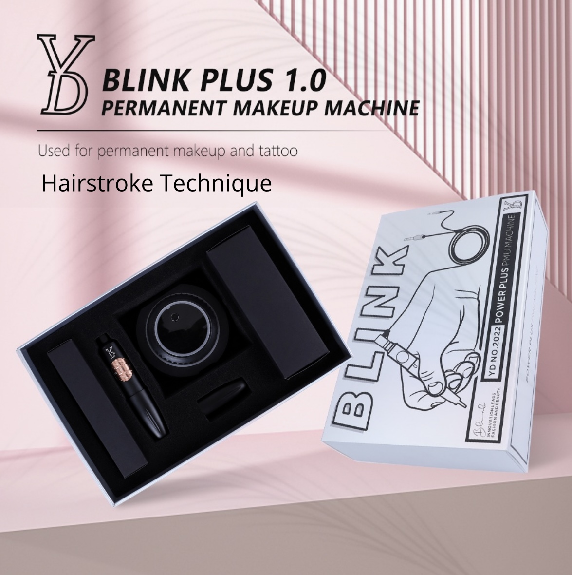 YD BLINK PLUS 1.0 PMU HAIRSTROKE TECHNIQUE MACHINE YD BLINK PLUS 1.0 PMU HAIRSTROKE TECHNIQUE MACHINE